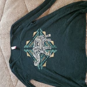 Long sleeved elephant shirt